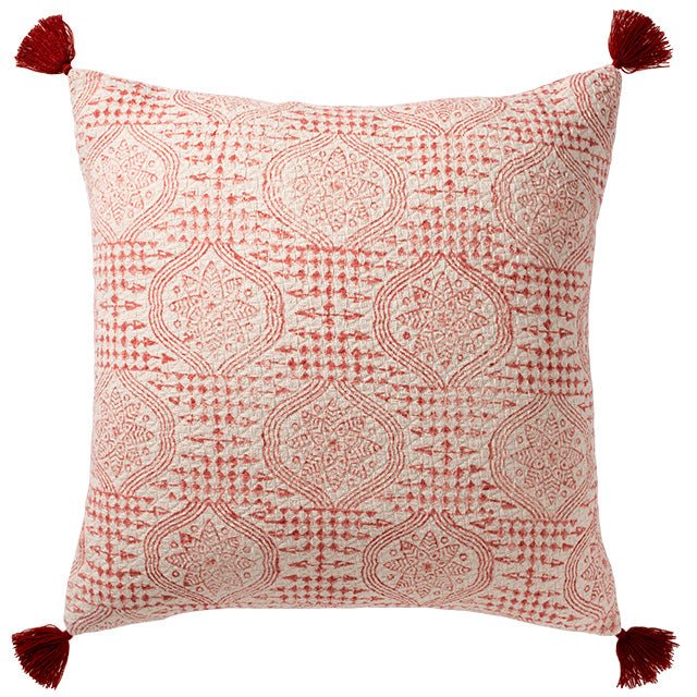 Blockprints Cotton Square Cushion - CC302 - Uneeka