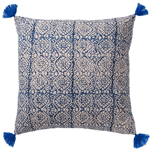 Blockprints Cotton Square Cushion - CC301 - Uneeka