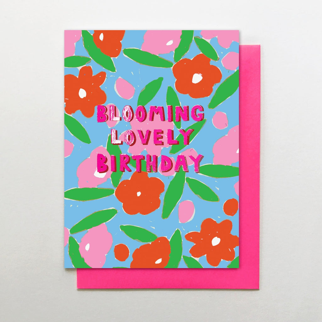 Blooming Lovely Birthday Card - GDN02 - Uneeka