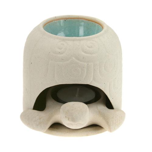 Blue Glaze Turtle Oil Burner - CCUT002 - Uneeka