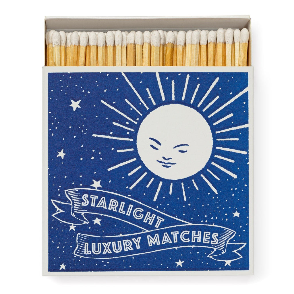 Blue Sky Starlight Design Box Of Matches - B124 - Uneeka