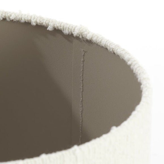 Bolero White Cylinder Lamp Shade - 2230205 - Uneeka