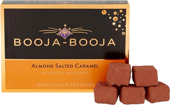 Booja Booja Almond Salted Caramel 8 Vegan Truffles - BB60571 - Uneeka