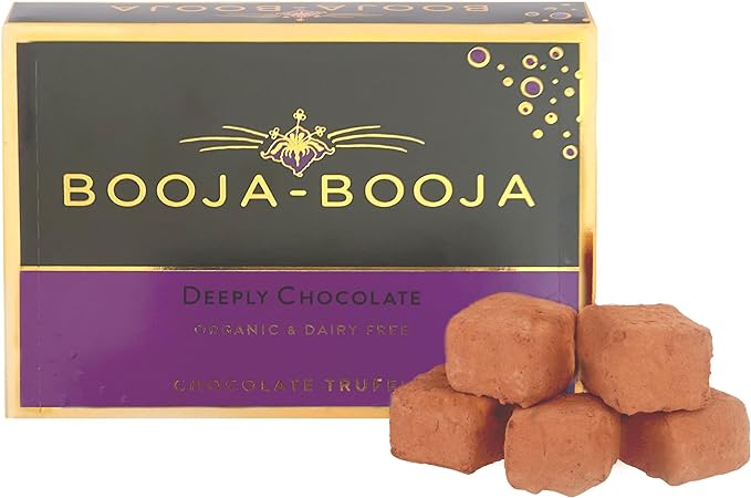 Booja Booja Deeply Chocolate 8 Vegan Truffles - BB60577 - Uneeka