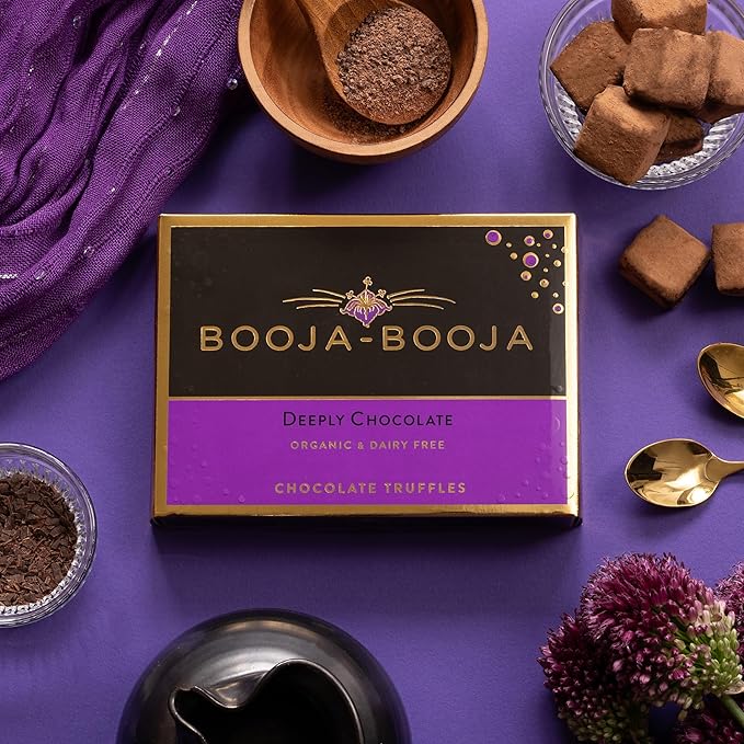 Booja Booja Deeply Chocolate 8 Vegan Truffles - BB60577 - Uneeka