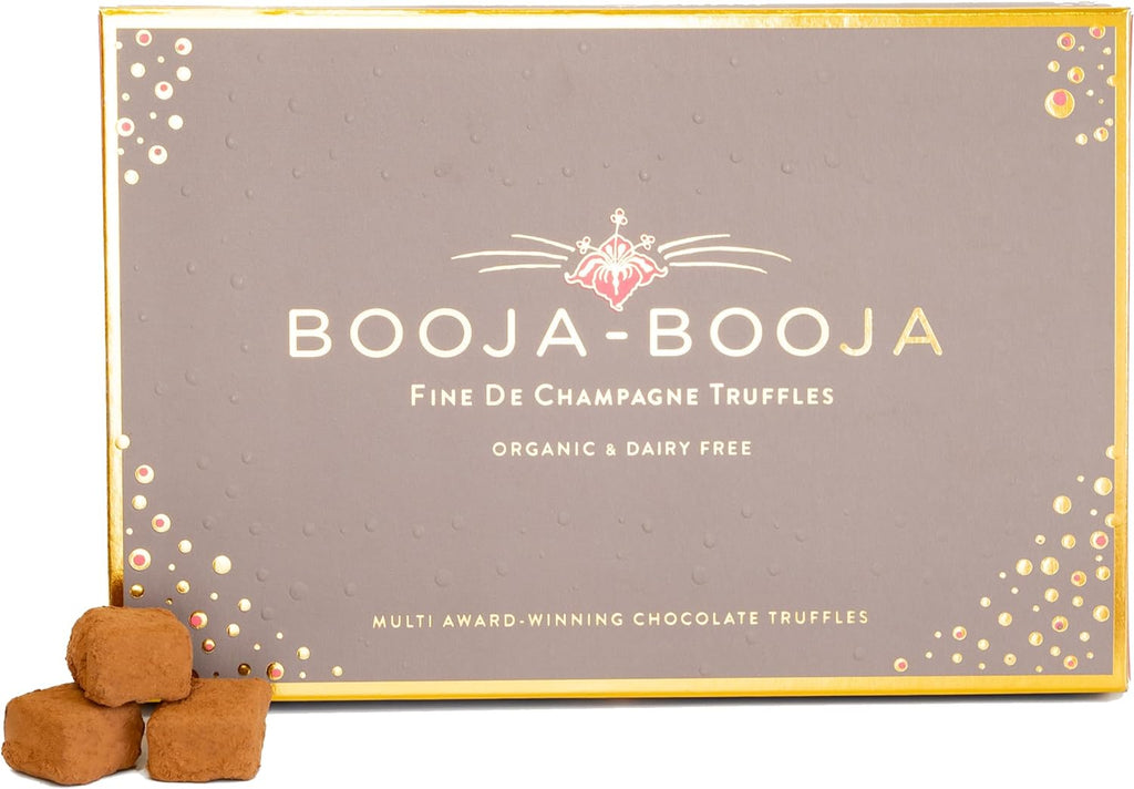 Booja Booja Fine De Champagne 16 Chocolate Vegan Truffles - 60563 - Uneeka