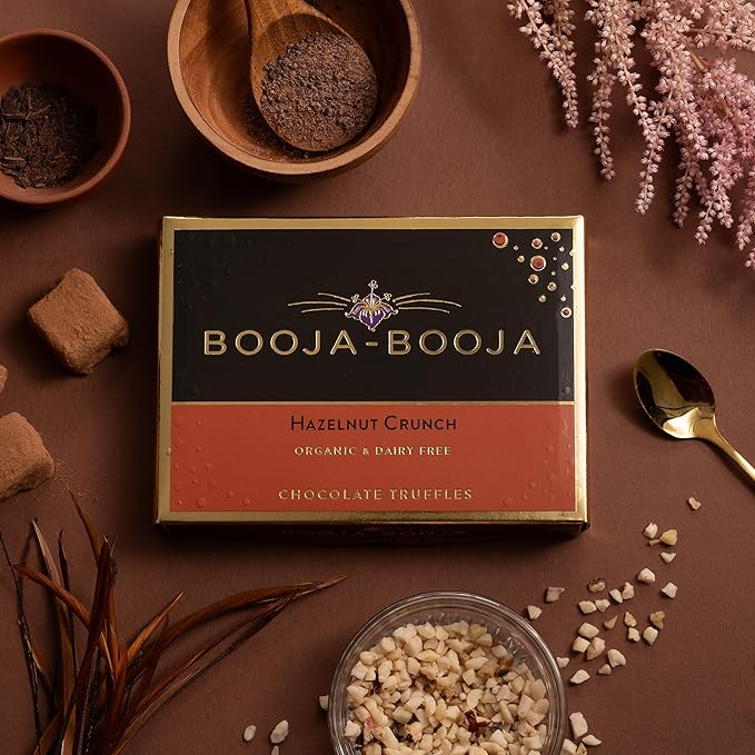 Booja Booja Hazelnut 8 Vegan Truffles - BB60570 - Uneeka