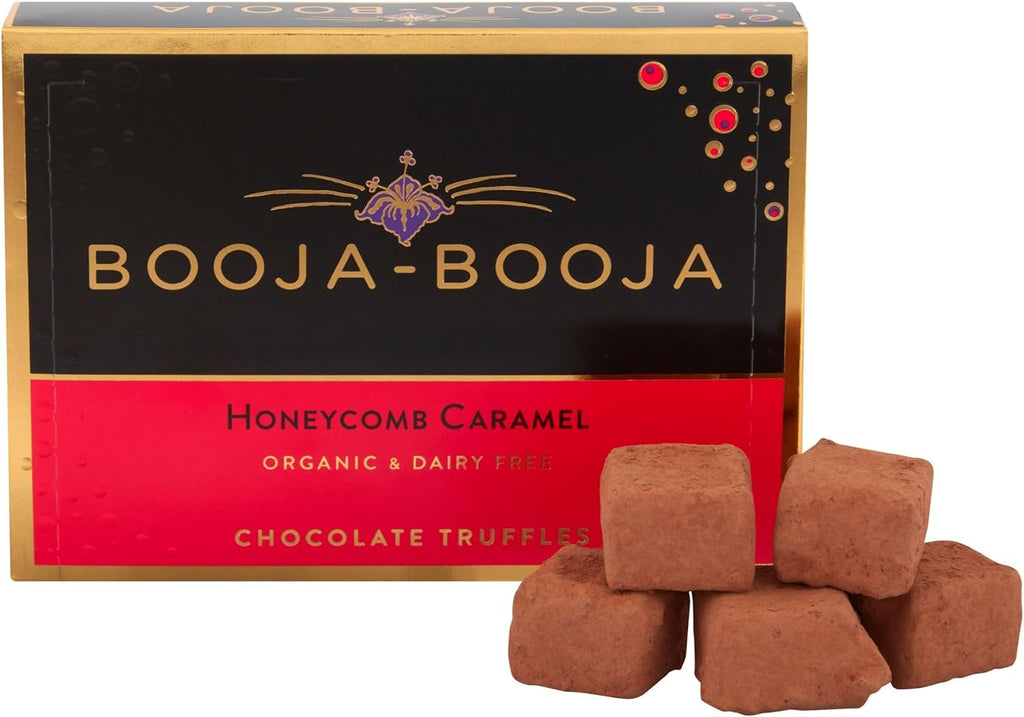 Booja Booja Honeycomb Caramel 8 Vegan Truffles - BB60574 - Uneeka