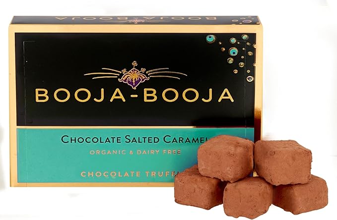 Booja Booja Salted Caramel 8 Vegan Truffles - BB60578 - Uneeka