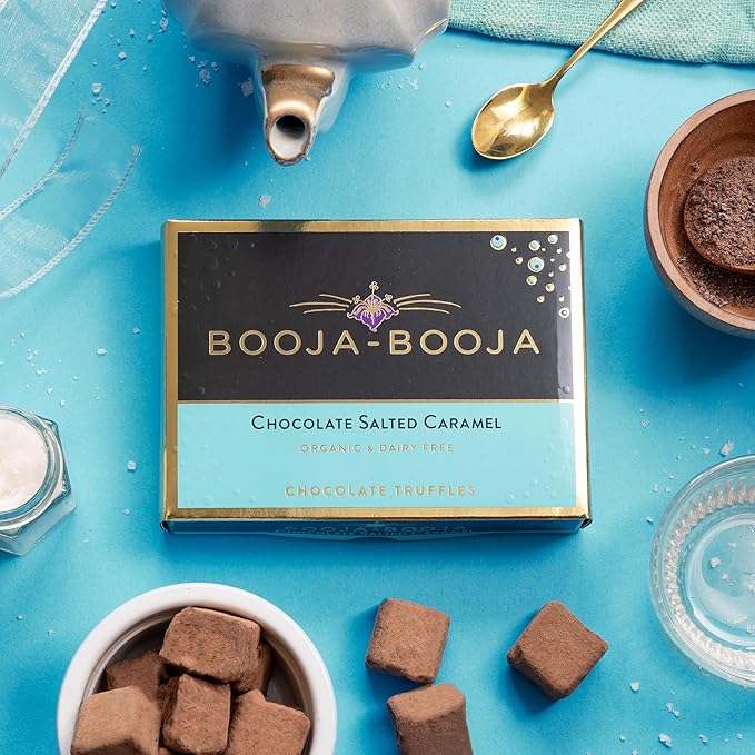 Booja Booja Salted Caramel 8 Vegan Truffles - BB60578 - Uneeka