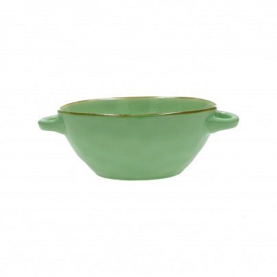 Brightly Coloured Ceramic Soup Bowl with Handle - PR134600010 - Uneeka