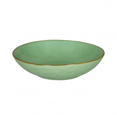 Brightly Coloured Ceramic Soup Plate - PR134600002 - Uneeka