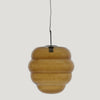 Brown Glass Beehive Style Hanging Lamp - 2961264 - Uneeka