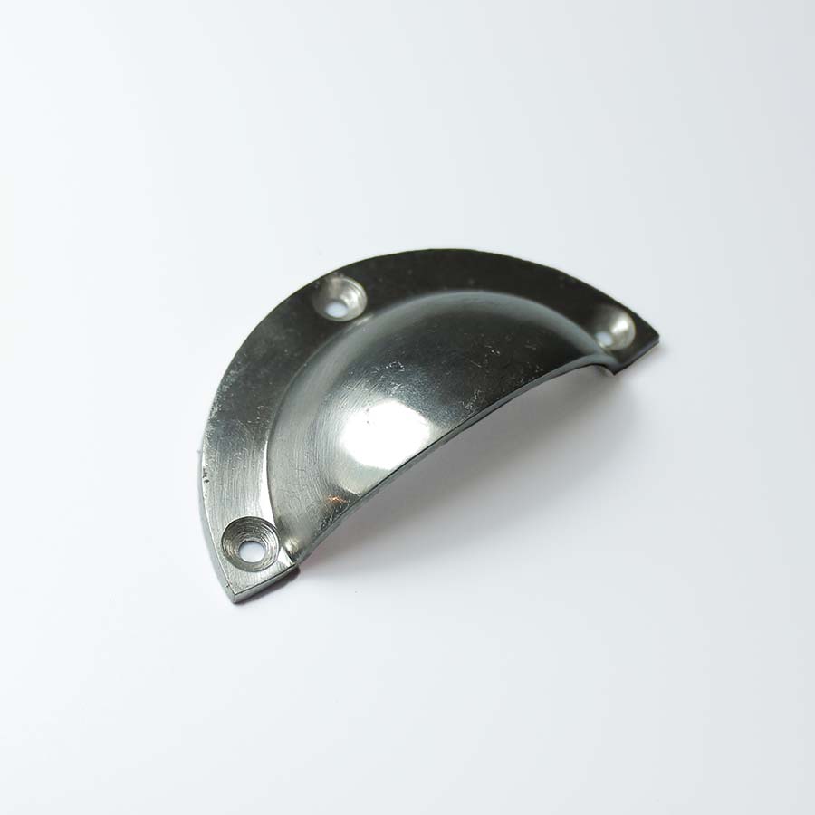 Brushed Nickel Basic Design Cup Handle - A113.AL - Uneeka