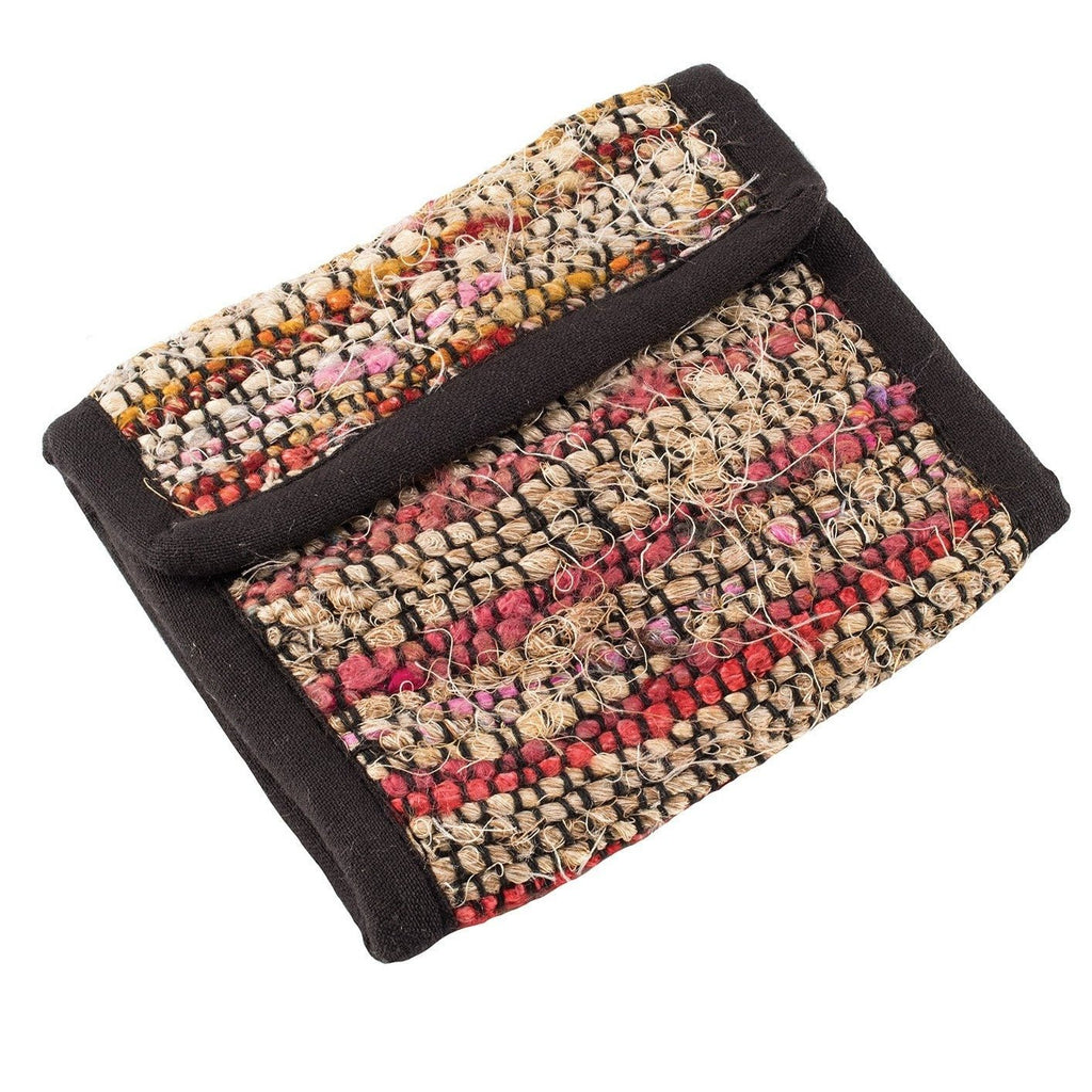 Brushed Recycled Silk Wallet - WA500 - Uneeka