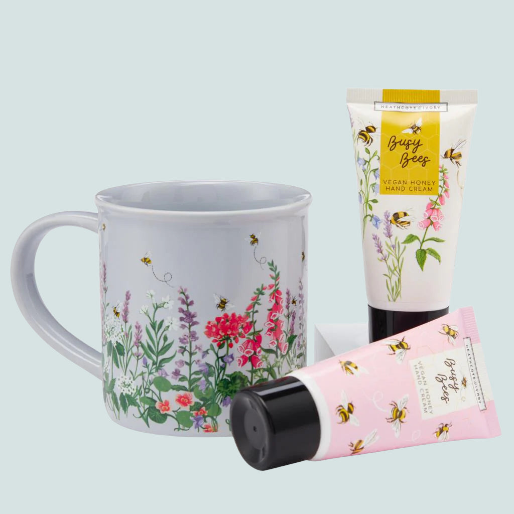Busy Bees Mug & Hand Cream Gift Set - FG2731 - Uneeka