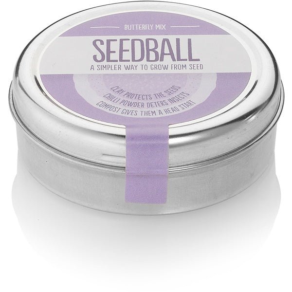 Butterfly Wildflower Mix Seedball Tin - BU - Uneeka