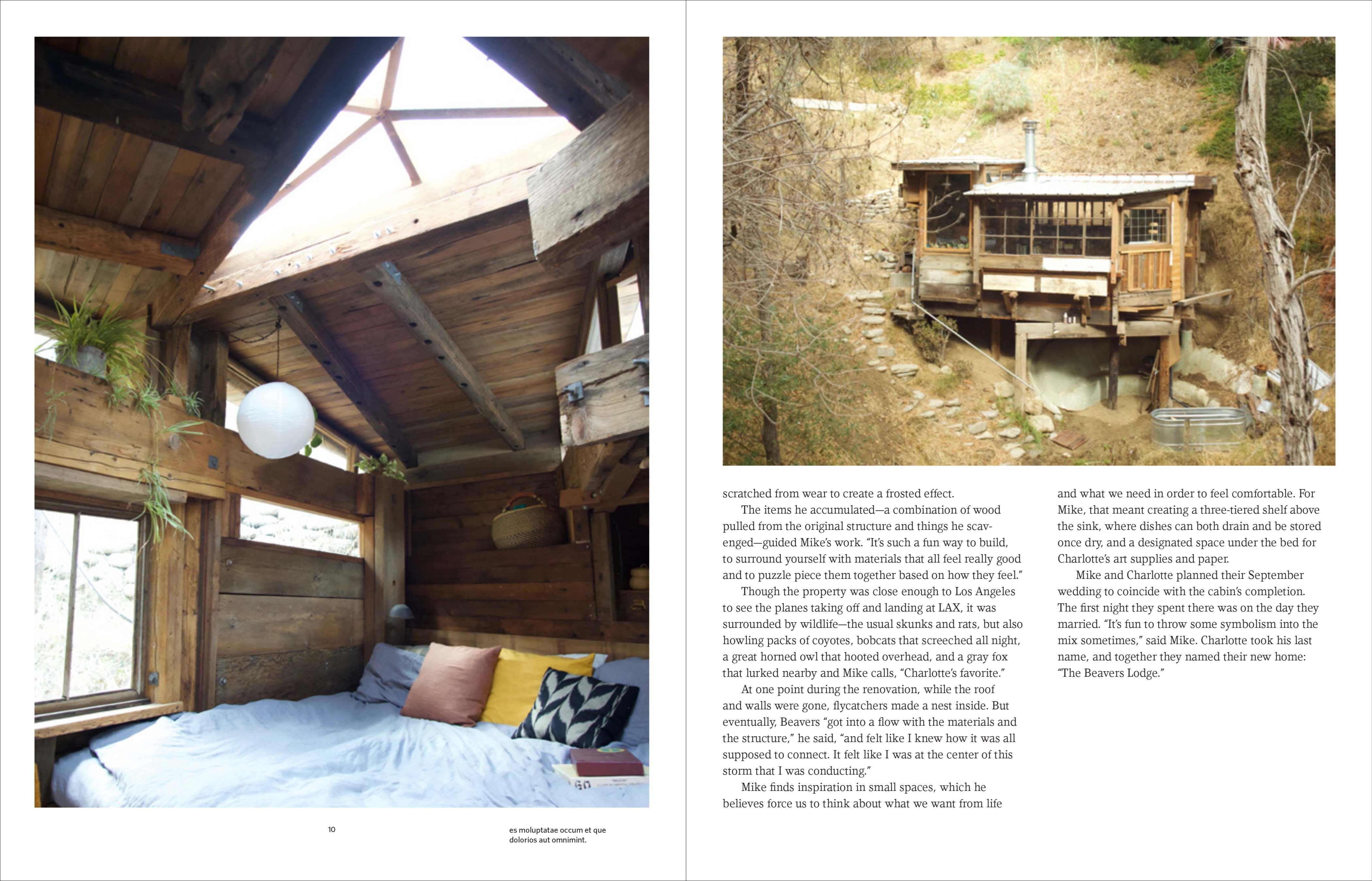 Cabin Porn Inside Interior Design Book - B052230 - Uneeka
