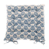 Carnation Cotton Seat Pad with Ties - CNSPB - Uneeka