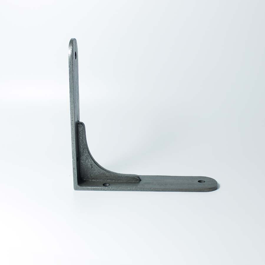 Cast Antique Iron Sheffield Shelf Bracket - 49.078B.AI.150 - Uneeka