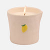 Ceramic Hand Painted Candle Meyer Lemon - BIS0803EU - Uneeka