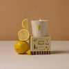 Ceramic Hand Painted Candle Meyer Lemon - BIS0803EU - Uneeka