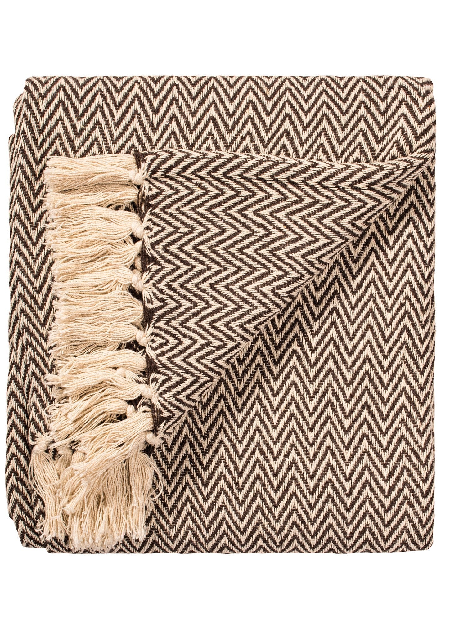Chevron Pattern Cotton Throw - TH14ICH - Uneeka