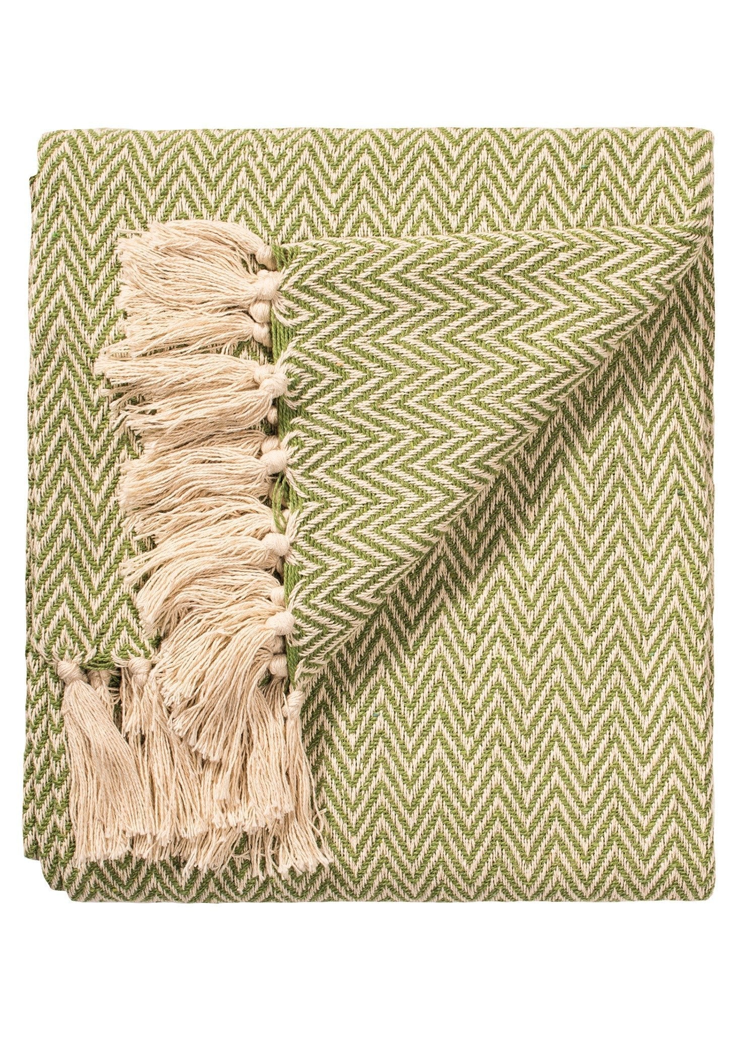 Chevron Pattern Cotton Throw - TH14SA - Uneeka