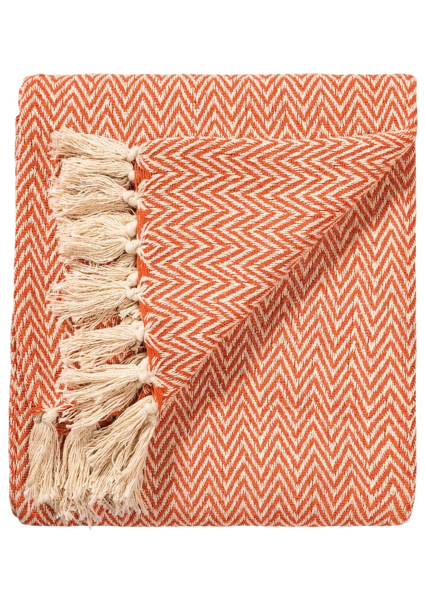 Chevron Pattern Cotton Throw - TH14TR - Uneeka