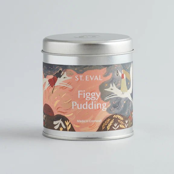 Christmas Tin Candle Figgy Pudding - F01100 - Uneeka