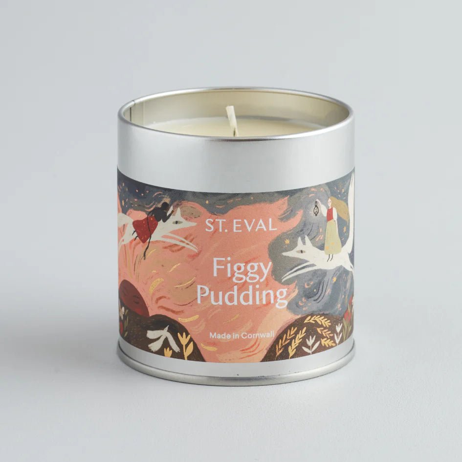 Christmas Tin Candle Figgy Pudding - F01100 - Uneeka