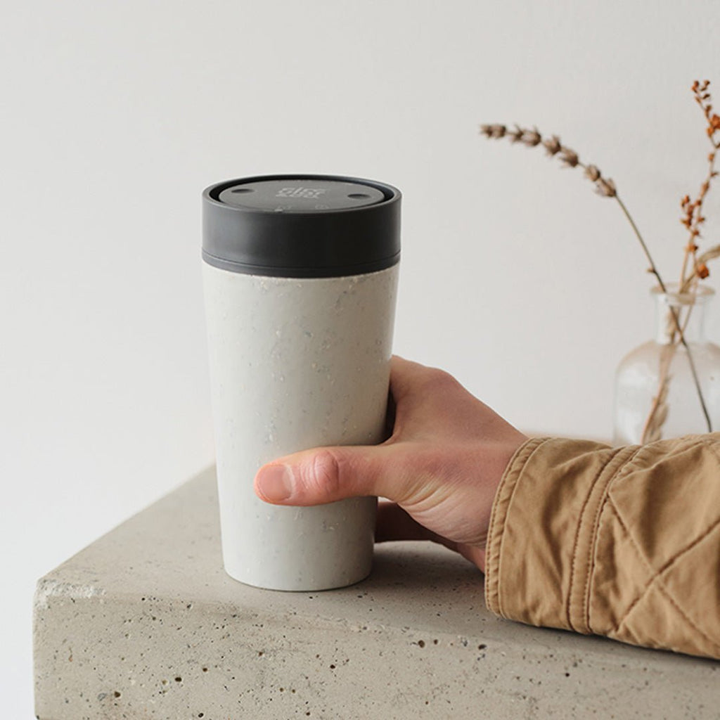 Circular & Co Reusable Coffee Cup 12oz - UK - EU - CC - 12oz - C - S - GREY - Uneeka