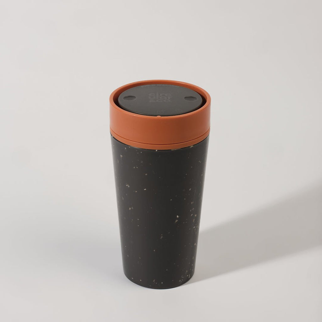 Circular & Co Reusable Coffee Cup 12oz - UK - EU - CC - 12oz - G - S - ORANGE - Uneeka