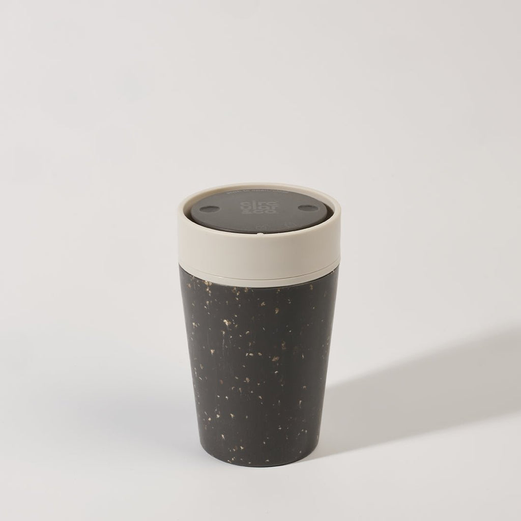 Circular & Co Reusable Coffee Cup 8oz - UK - EU - CC - 8oz - G - P - WHITE - Uneeka