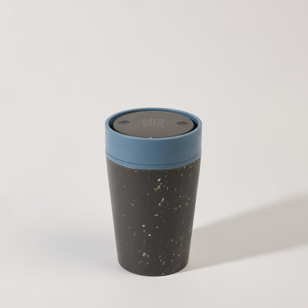 Circular & Co Reusable Coffee Cup 8oz - UK - EU - CC - 8oz - G - R - BLUE - Uneeka