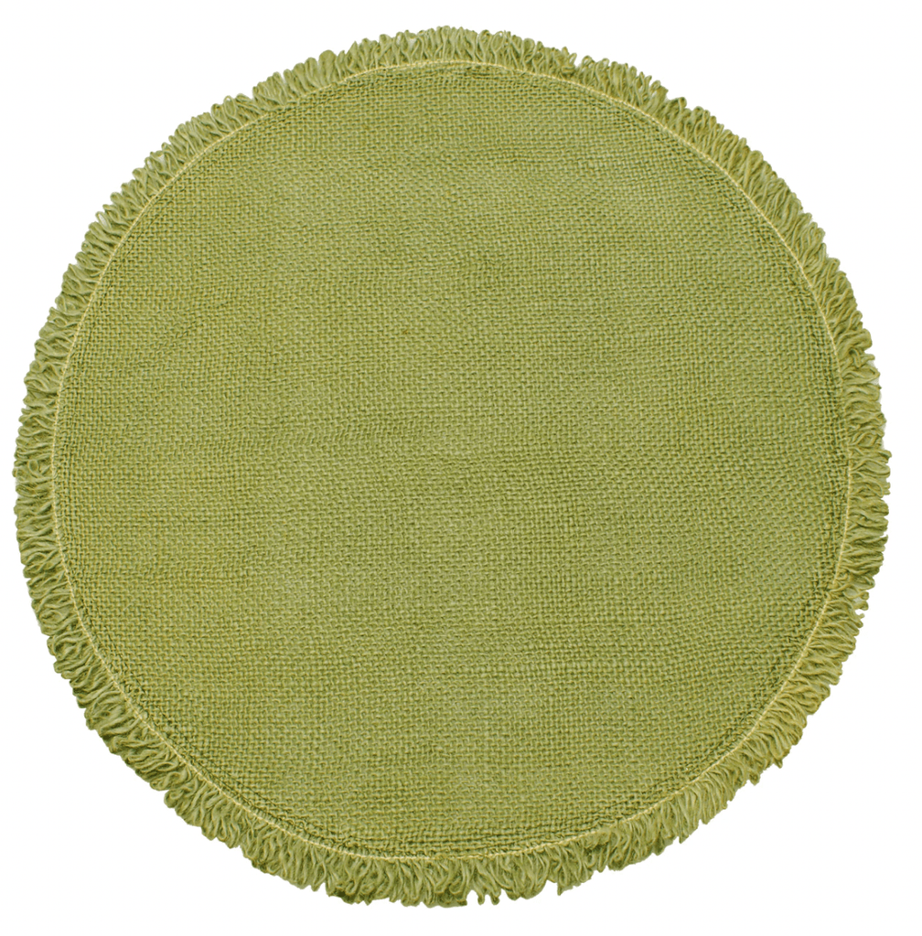 Circular Jute Placemat - CPMJO - Uneeka