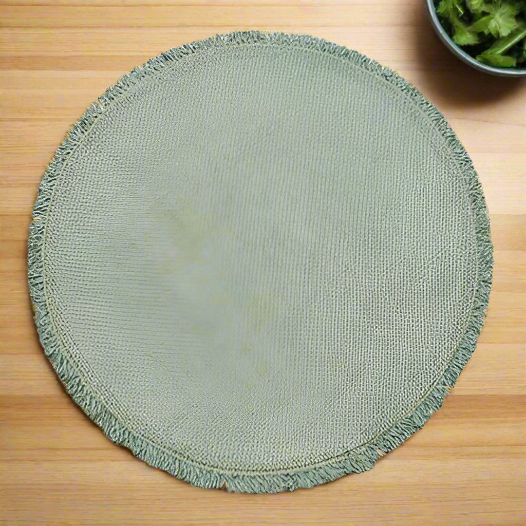 Circular Jute Placemat - CPMJM - Uneeka