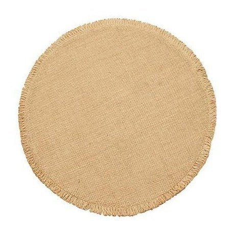 Circular Jute Placemat - CPMJN - Uneeka