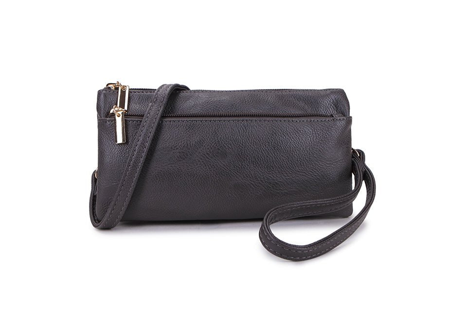 Classic Cross - body Handbag - 1400 - 1GREY - Uneeka