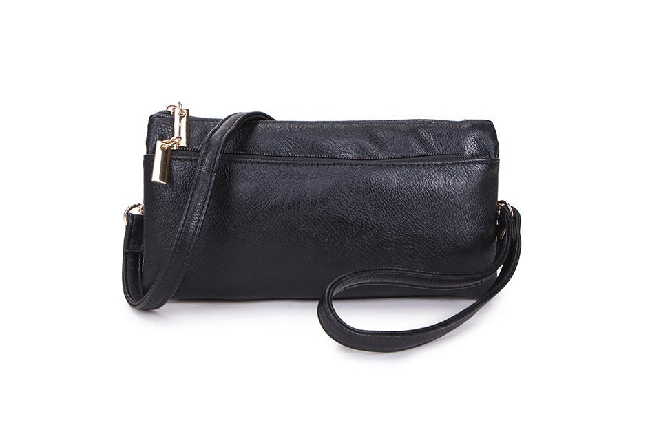 Classic Cross - body Handbag - 1400 - 1BLACK - Uneeka