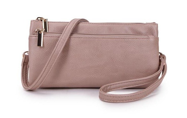 Classic Cross - body Handbag - 1400 - 1BLUSH - Uneeka