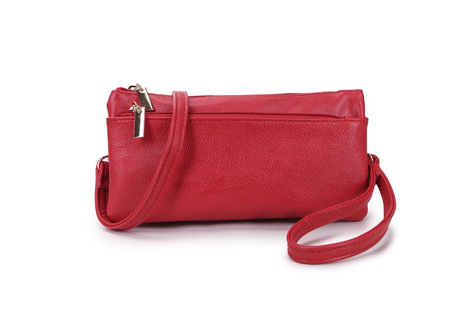 Classic Cross - body Handbag - 1400 - 1RED - Uneeka