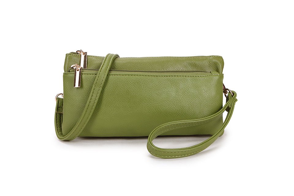 Classic Cross - body Handbag - 1400 - 1GREEN - Uneeka