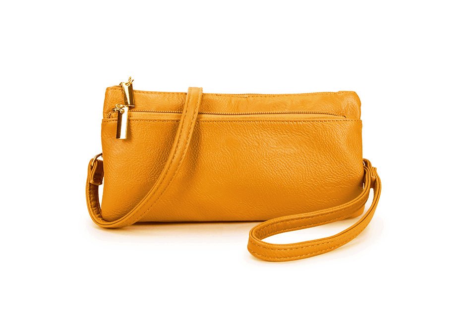 Classic Cross - body Handbag - 1400 - 1YELLOW - Uneeka