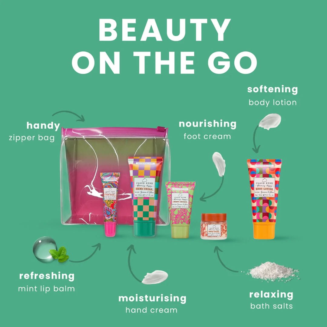 Cloud Nine Blooming Happy Top To Toe Gift Set Kit - FG7748 - Uneeka