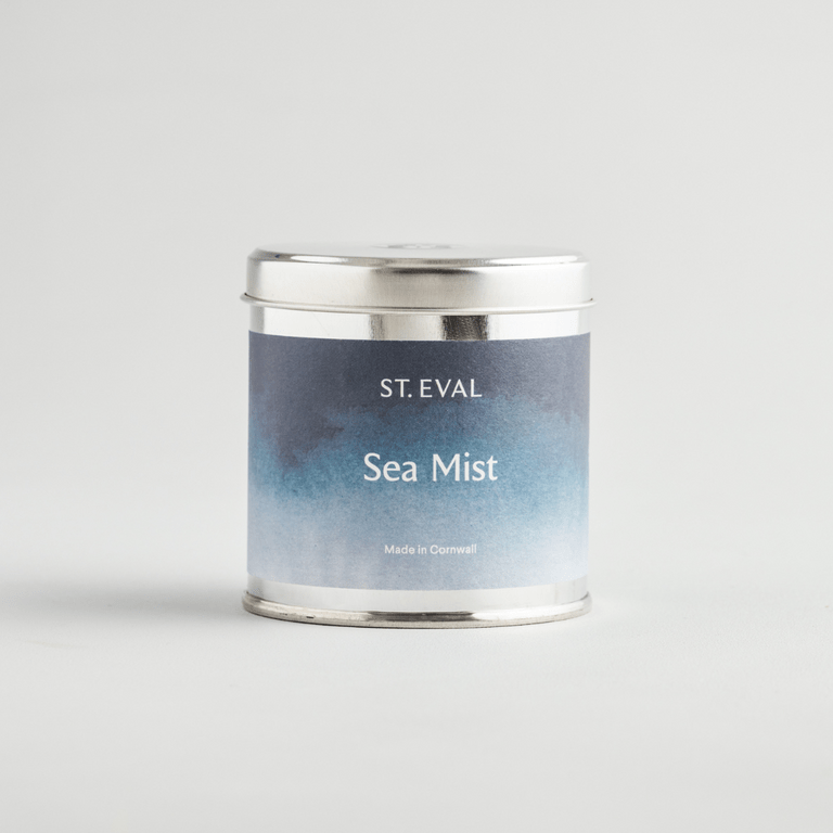 Coastal Tin Candle Sea Mist - F01217 - Uneeka