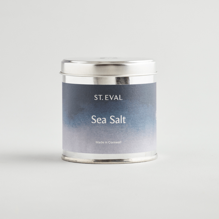 Coastal Tin Candle Sea Salt - F01216 - Uneeka