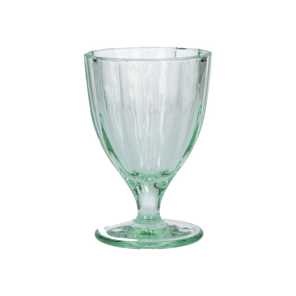 Coloured Glass Wine Glass* - pr11650007c - Uneeka Apple Green
