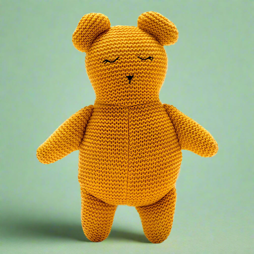 Colourful Isla The Organic Teddy Bear Soft Toy - BY5834 - Uneeka