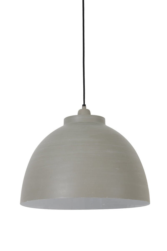 Concrete Effect Metal Hanging Lamp* - 3036021 - Uneeka